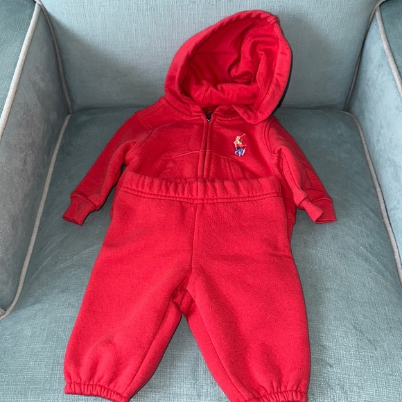 NWOT Baby Boys Polo Jogging Suits Size 3mon
